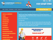 Tablet Screenshot of handymanexpress.co.uk